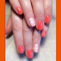 Праздничный маникюр с покрытием  SHELLAC!