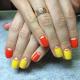 Праздничный маникюр с покрытием  SHELLAC!