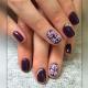 Праздничный маникюр с покрытием  SHELLAC!